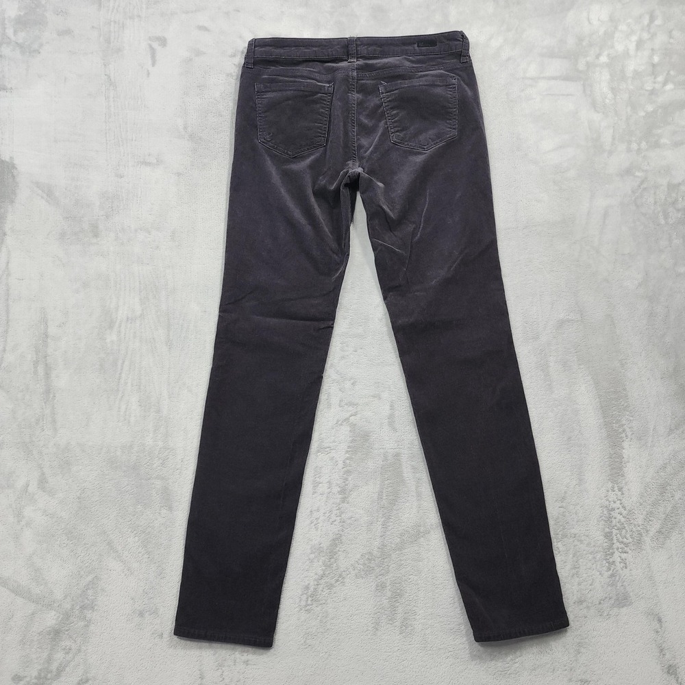 KUT From The Kloth Pants Womens 10 Black Corduroy Diana Skinny Stretch Jegging - Picture 2 of 15